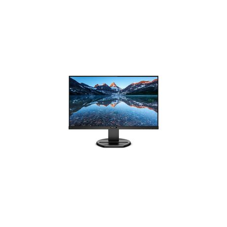 Philips B Line 243B9 - LED monitor - 24" (23.8" viewable) - 1920 x 1080 Full HD (1080p) @ 75 Hz - IPS - 250 cd / m² - 1000:1 - 4 ms - HDMI, VGA, DisplayPort, USB-C - speakers - black texture - 1