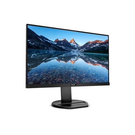Philips B Line 243B9 - LED monitor - 24" (23.8" viewable) - 1920 x 1080 Full HD (1080p) @ 75 Hz - IPS - 250 cd / m² - 1000:1 - 4 ms - HDMI, VGA, DisplayPort, USB-C - speakers - black texture - 2