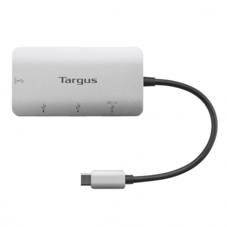 Targus - Hub - 2 x USB 3.2 Gen 1 + 1 x USB-C 3.2 Gen 1 + 1 x USB-C 3.2 Gen 1 (power delivery) - desktop - 3