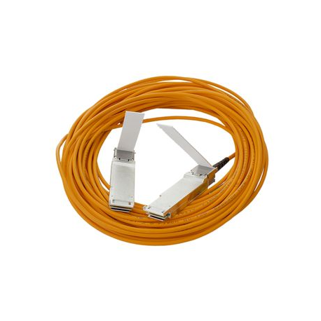 HPE 100Gb Active Optical Cables - Ethernet 100GBase-AOC cable - QSFP28 to QSFP28 - 7 m - fibre optic - active - for HPE SN2010M 25, SN2100M 100, SN2410, SN2410M 25, SN2700M 100, SN3700cM 100 - 0