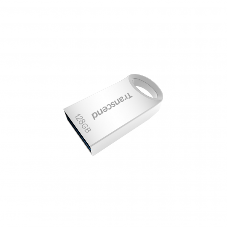 Transcend JetFlash 710 - USB flash drive - 128 GB - USB 3.1 Gen 1 - silver - 4