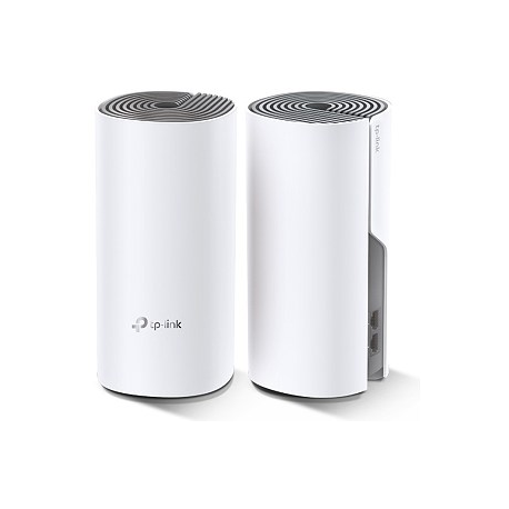 TP-Link Deco E4 - Wi-Fi system (2 routers) - up to 2,800 sq.ft - mesh - 802.11a / b / g / n / ac - Dual Band - 3