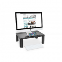 DIGITUS Ergonomic Monitor Riser - Stand - for Monitor - black