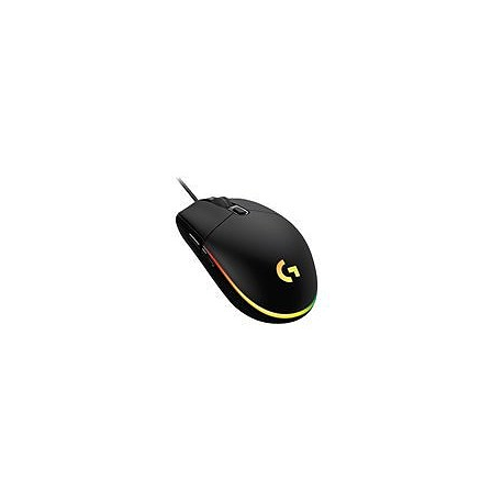 Logitech Gaming Mouse G203 LIGHTSYNC - Mouse - optical - 6 buttons - wired - USB - white - 0