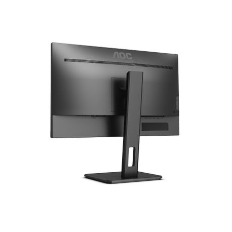 AOC Q24P2Q - LED monitor - 23.8" - 2560 x 1440 1440p (Quad HD) @ 75 Hz - IPS - 250 cd/m² - 1000:1 - 4 ms - HDMI, VGA, DisplayPort - speakers - black - 14