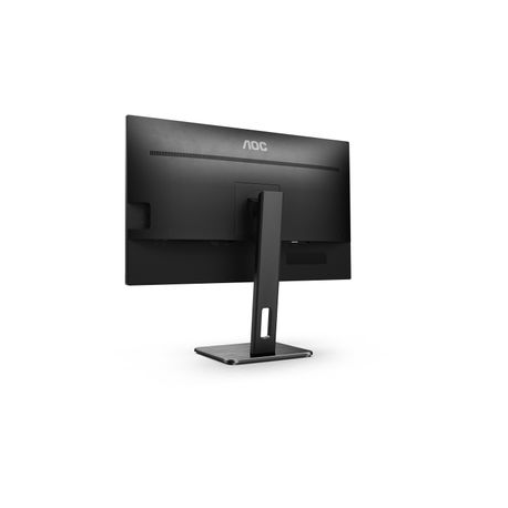 AOC 27P2Q - LED monitor - 27" - 1920 x 1080 Full HD (1080p) @ 75 Hz - IPS - 250 cd / m² - 1000:1 - 4 ms - HDMI, DVI, DisplayPort, VGA - speakers - black - 11