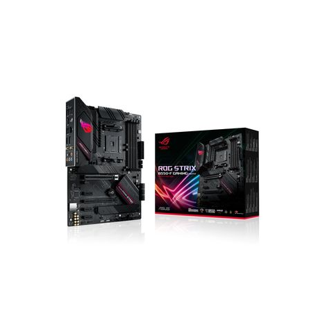 ASUS ROG STRIX B550-F GAMING - Motherboard - ATX - Socket AM4 - AMD B550 Chipset - USB-C Gen2, USB 3.2 Gen 1, USB 3.2 Gen 2 - 2.5 Gigabit LAN - onboard graphics (CPU required) - HD Audio (8-channel) - 5