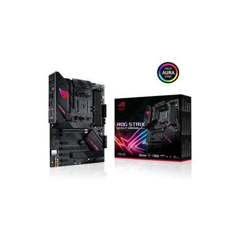 ASUS ROG STRIX B550-F GAMING - Motherboard - ATX - Socket AM4 - AMD B550 Chipset - USB-C Gen2, USB 3.2 Gen 1, USB 3.2 Gen 2 - 2.5 Gigabit LAN - onboard graphics (CPU required) - HD Audio (8-channel) - 6