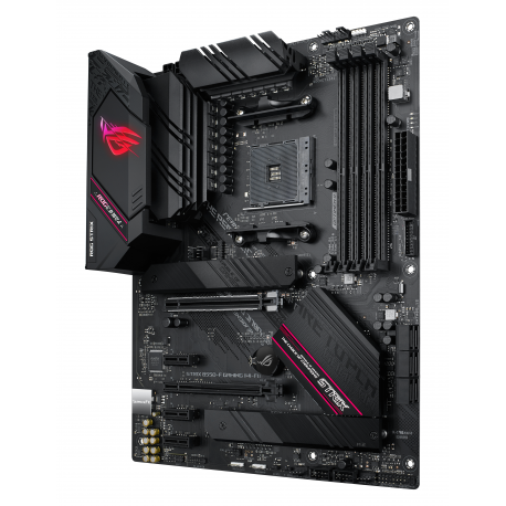 ASUS ROG STRIX B550-F GAMING - Motherboard - ATX - Socket AM4 - AMD B550 Chipset - USB-C Gen2, USB 3.2 Gen 1, USB 3.2 Gen 2 - 2.5 Gigabit LAN - onboard graphics (CPU required) - HD Audio (8-channel) - 11
