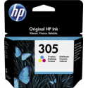 HP 305 - 2 ml - colour (cyan, magenta, yellow) - original - ink cartridge - for Deskjet 1255, 23XX, 27XX, 41XX; DeskJet Plus 41XX; Envy 60XX, 64XX; ENVY Pro 64XX