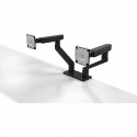 Dell Dual Monitor Arm - MDA20 - Mounting kit - for 2 LCD displays (adjustable arm) - black - screen size: 19"-27" - mounting interface: 100 x 100 mm - desk-mountable