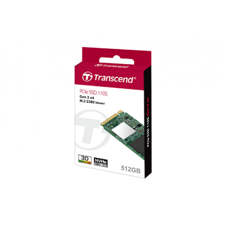 Transcend 110S - SSD - 256 GB - internal - M.2 2280 - PCIe 3.0 x4 (NVMe) - 3