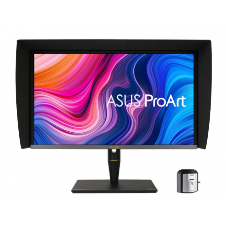 ASUS ProArt PA27UCX-K - LED monitor - 27" - 3840 x 2160 4K @ 60 Hz - IPS - 1000 cd / m² - 1000:1 - DisplayHDR 1000 - 5 ms - 2xHDMI, DisplayPort, USB-C - speakers - black - with X-Rite i1 Display Pro - 0