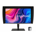 ASUS ProArt PA27UCX-K - LED monitor - 27" - 3840 x 2160 4K @ 60 Hz - IPS - 1000 cd / m² - 1000:1 - DisplayHDR 1000 - 5 ms - 2xHDMI, DisplayPort, USB-C - speakers - black - with X-Rite i1 Display Pro
