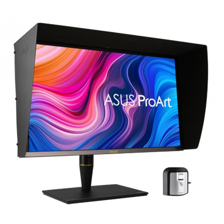 ASUS ProArt PA27UCX-K - LED monitor - 27" - 3840 x 2160 4K @ 60 Hz - IPS - 1000 cd / m² - 1000:1 - DisplayHDR 1000 - 5 ms - 2xHDMI, DisplayPort, USB-C - speakers - black - with X-Rite i1 Display Pro - 5