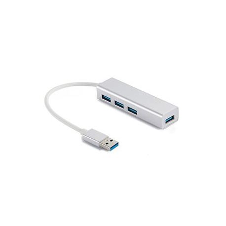 Sandberg Saver - Hub - 4 x SuperSpeed USB 3.0 - desktop - 0