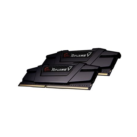 G.Skill Ripjaws V - DDR4 - kit - 16 GB: 2 x 8 GB - DIMM 288-pin - 3600 MHz  /  PC4-28800 - CL18 - 1.35 V - unbuffered - non-ECC - classic black - 1