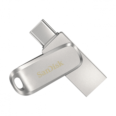 SanDisk Ultra Dual Drive Luxe - USB flash drive - 128 GB - USB 3.1 Gen 1  /  USB-C - 20