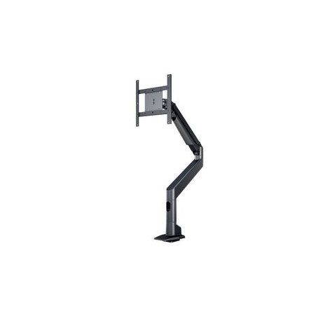 Multibrackets M VESA Gas Lift XL Single HD - Mounting kit (desk clamp mount, lift arm, pipe extension, VESA adapter) - for LCD display (adjustable arm) - aluminium - black - screen size: 15"-49" - 3