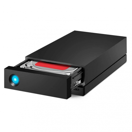LaCie 1big Dock STHS8000800 - Hard drive array - 8 TB - 1 bays (SATA-600) - HDD 8 TB x 1 - USB 3.1, Thunderbolt 3 (external) - with 5 years Rescue Data Recovery Service Plan - 3