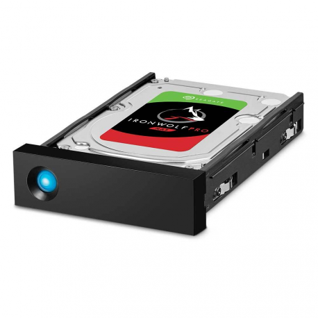 LaCie 1big Dock STHS8000800 - Hard drive array - 8 TB - 1 bays (SATA-600) - HDD 8 TB x 1 - USB 3.1, Thunderbolt 3 (external) - with 5 years Rescue Data Recovery Service Plan - 12
