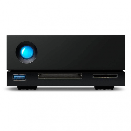 LaCie 1big Dock STHS8000800 - Hard drive array - 8 TB - 1 bays (SATA-600) - HDD 8 TB x 1 - USB 3.1, Thunderbolt 3 (external) - with 5 years Rescue Data Recovery Service Plan - 13