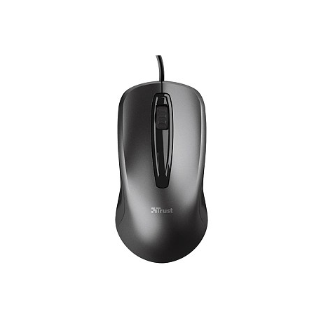 Trust Carve - Mouse - right and left-handed - optical - 3 buttons - wired - USB 2.0 - 0