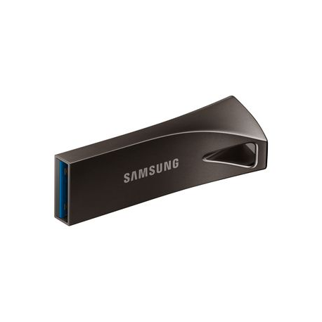 Samsung BAR Plus MUF-128BE4 - USB flash drive - 128 GB - USB 3.1 Gen 1 - titan grey - 2