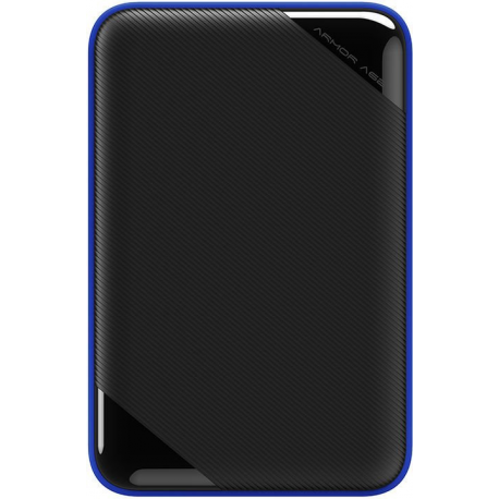 SILICON POWER A62 Game Drive - Hard drive - 2 TB - external (portable) - USB 3.2 Gen 1 - black, blue - 0