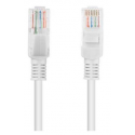 Lanberg - Patch cable - RJ-45 (M) to RJ-45 (M) - 15 m - UTP - CAT 5e - stranded - grey, RAL 7035