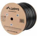 Lanberg - Bulk cable - 305 m - UTP - CAT 6 - outdoor, solid - black