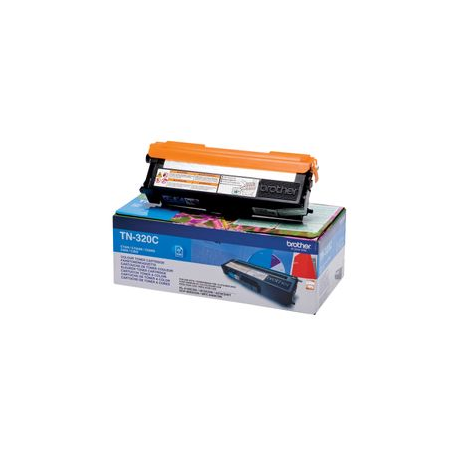 Brother TN320C - Cyan - original - toner cartridge - for Brother DCP-9055, DCP-9270, HL-4140, HL-4150, HL-4570, MFC-9460, MFC-9465, MFC-9970 - 1