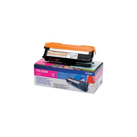 Brother TN320M - Magenta - original - toner cartridge - for Brother DCP-9055, DCP-9270, HL-4140, HL-4150, HL-4570, MFC-9460, MFC-9465, MFC-9970 - 1