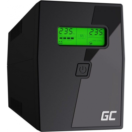 Green Cell Micropower 600VA - UPS - AC 220/230/240 V - 360 Watt - 600 VA 7 Ah - USB - output connectors: 2 - 6