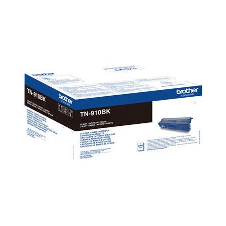 Brother TN910BK - Black - original - toner cartridge - for Brother HL-L9310CDW, HL-L9310CDWMT, HL-L9310CDWT, HL-L9310CDWTT - 0