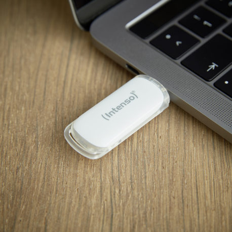 Intenso Flash - USB flash drive - 128 GB - USB-C 3.1 Gen 1 - white - 2
