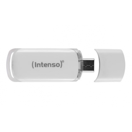 Intenso Flash - USB flash drive - 128 GB - USB-C 3.1 Gen 1 - white - 4