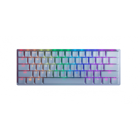 Razer Huntsman Mini - Keyboard - backlit - USB - US - key switch: Razer Linear Optical - mercury - 1