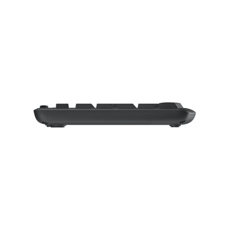 Logitech MK295 Silent - Keyboard and mouse set - wireless - 2.4 GHz - Pan Nordic - graphite - 3