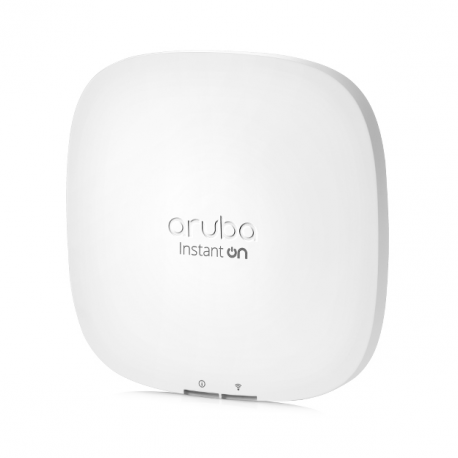 HPE Aruba Instant ON AP22 (RW) - Radio access point - Bluetooth, Wi-Fi 6 - 2.4 GHz, 5 GHz - wall / ceiling mountable - 4