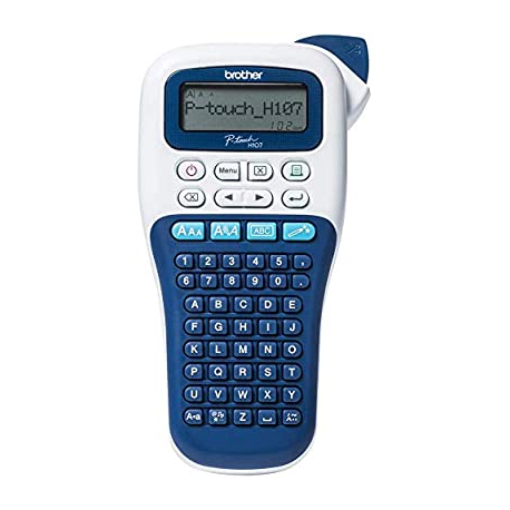 Brother P-Touch PT-H107B - Labelmaker - B / W - thermal transfer - Roll (1.2 cm) - 180 dpi - up to 20 mm / sec - cutter - 2 line printing - 0