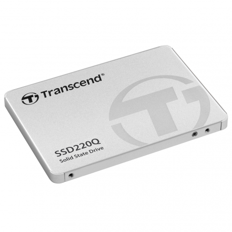 Transcend SSD220Q - SSD - 500 GB - internal - 2.5" - SATA 6Gb / s - 6