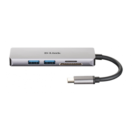D-Link DUB-M530 - Docking station - USB-C  /  Thunderbolt 3 - HDMI - 4