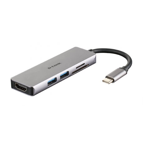 D-Link DUB-M530 - Docking station - USB-C  /  Thunderbolt 3 - HDMI - 6