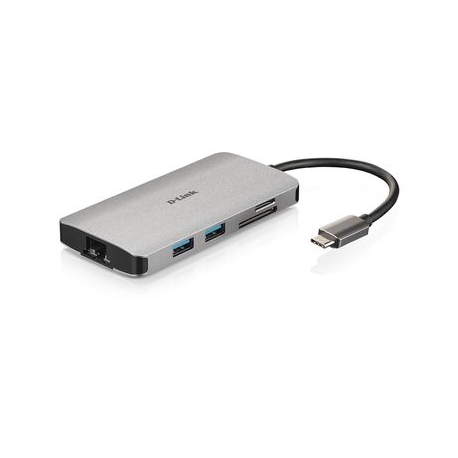 D-Link DUB-M810 - Docking station - USB-C  /  Thunderbolt 3 - HDMI - GigE - 1