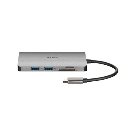 D-Link DUB-M810 - Docking station - USB-C  /  Thunderbolt 3 - HDMI - GigE - 2