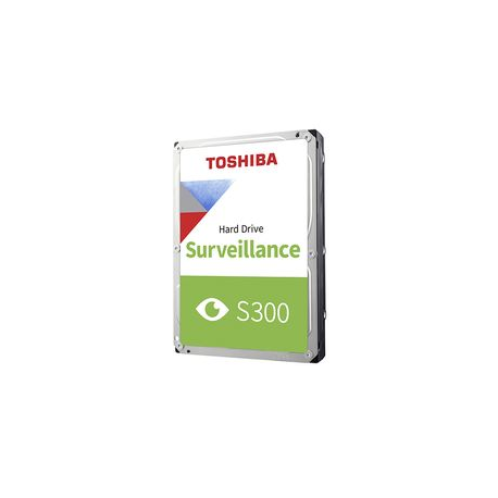 Toshiba S300 Surveillance - Hard drive - 2 TB - internal - 3.5" - SATA 6Gb / s - 5400 rpm - buffer: 128 MB - 2