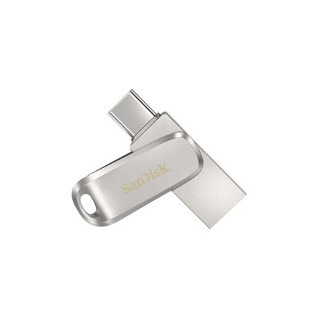 SanDisk Ultra Dual Drive Luxe - USB flash drive - 256 GB - USB 3.1 Gen 1  /  USB-C - 0