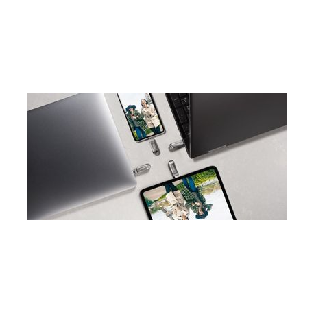 SanDisk Ultra Dual Drive Luxe - USB flash drive - 256 GB - USB 3.1 Gen 1  /  USB-C - 7