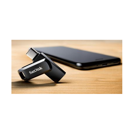 SanDisk Ultra Dual Drive Go - USB flash drive - 64 GB - USB 3.1 Gen 1  /  USB-C - 9